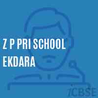 Z P Pri School Ekdara Logo
