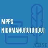 Mpps Nidamanuru(Urdu) Primary School Logo