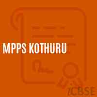 Mpps Kothuru Primary School Logo