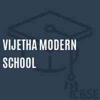 Vijetha Modern School Logo
