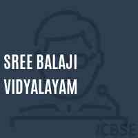 Sree Balaji Vidyalayam Secondary School Logo