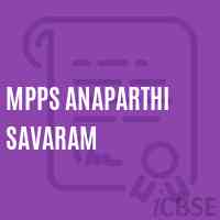 Mpps Anaparthi Savaram Primary School Logo