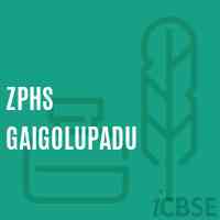Zphs Gaigolupadu Secondary School Logo