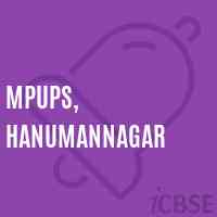 Mpups, Hanumannagar Middle School Logo