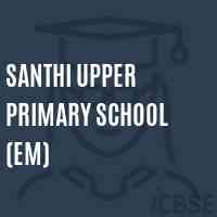 Santhi Upper Primary School (Em) Logo