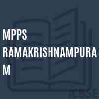 Mpps Ramakrishnampuram Primary School Logo