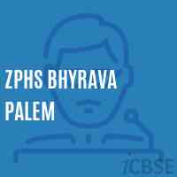 Zphs Bhyrava Palem Secondary School Logo
