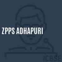 Zpps Adhapuri Primary School Logo