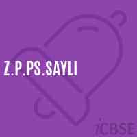 Z.P.Ps.Sayli Primary School Logo