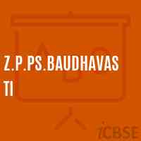 Z.P.Ps.Baudhavasti Primary School Logo