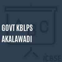 Govt Kblps Akalawadi Primary School Logo