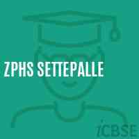 Zphs Settepalle Secondary School Logo