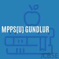 Mpps(U) Gundlur Primary School Logo