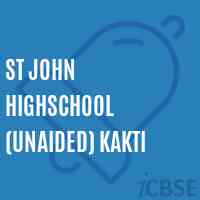 St John Highschool (Unaided) Kakti Logo