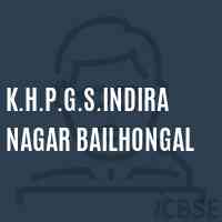 K.H.P.G.S.Indiranagar Bailhongal Middle School Logo