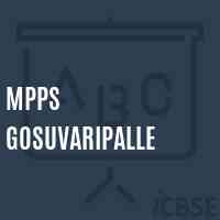 Mpps Gosuvaripalle Primary School Logo