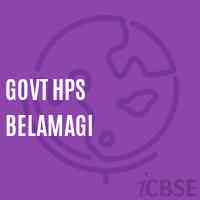Govt Hps Belamagi Middle School Logo