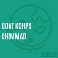 Govt Kghps Chimmad Middle School Logo