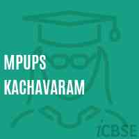 Mpups Kachavaram Middle School Logo
