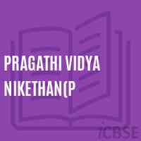 Pragathi Vidya Nikethan(P Primary School Logo