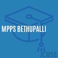 Mpps Bethupalli Primary School Logo
