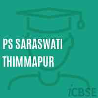 Ps Saraswati Thimmapur Primary School Logo