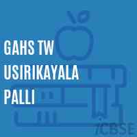 Gahs Tw Usirikayala Palli Secondary School Logo