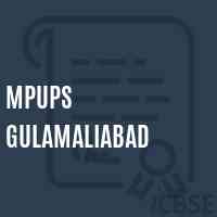 Mpups Gulamaliabad Middle School Logo