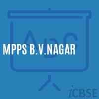 Mpps B.V.Nagar Primary School Logo