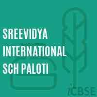 Sreevidya International Sch Paloti Middle School Logo