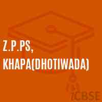 Z.P.Ps, Khapa(Dhotiwada) Primary School Logo
