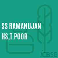 Ss Ramanujan Hs,T.Poor Secondary School Logo