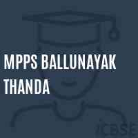 Mpps Ballunayak Thanda Primary School Logo