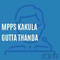 Mpps Kakula Gutta Thanda Primary School Logo