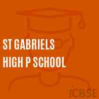 St Gabriels High P School Logo