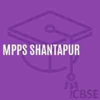 Mpps Shantapur Primary School Logo