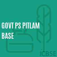 Govt Ps Pitlam Base Primary School Logo