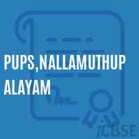 Pups,Nallamuthupalayam Primary School Logo