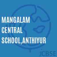Mangalam Central School,Anthiyur Logo
