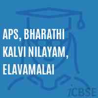 Aps, Bharathi Kalvi Nilayam, Elavamalai Primary School Logo