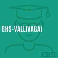 Ghs-Vallivagai Secondary School Logo
