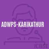 Adwps-Karikathur Primary School Logo