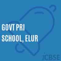 Govt Pri School, Elur Logo