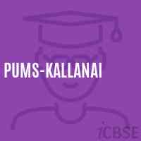 Pums-Kallanai Middle School Logo