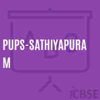 Pups-Sathiyapuram Primary School Logo