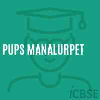 Pups Manalurpet Primary School Logo