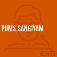 Pums,Sangiyam Middle School Logo
