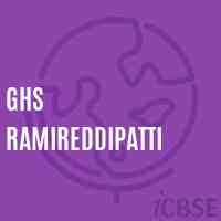 Ghs Ramireddipatti Secondary School Logo