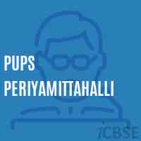 Pups Periyamittahalli Primary School Logo