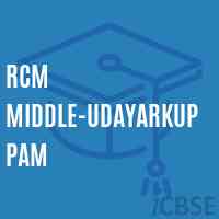 Rcm Middle-Udayarkuppam Middle School Logo